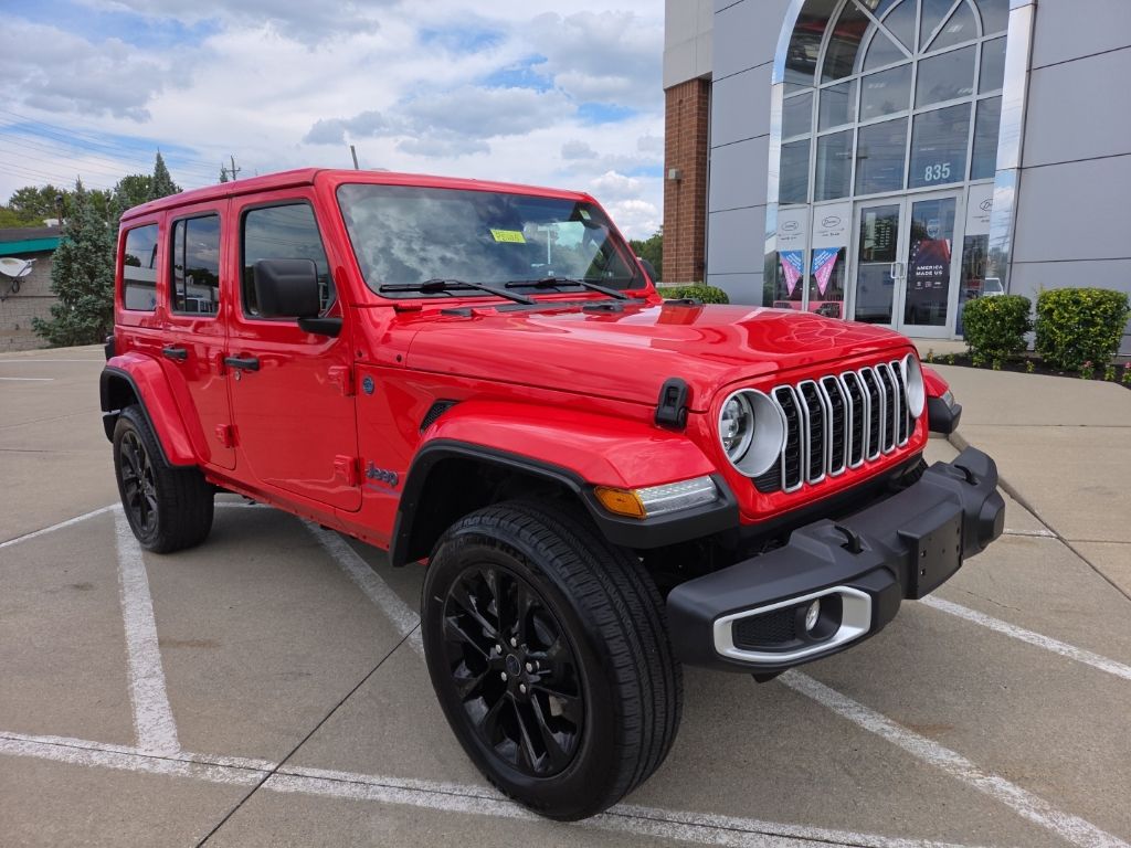 Certified 2025 Jeep Wrangler Sahara 4xe SUV