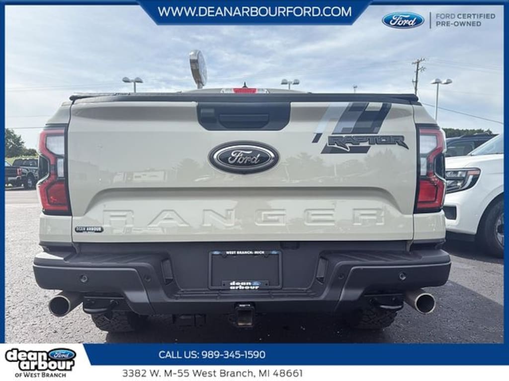 Certified 2025 Ford Ranger Raptor Truck