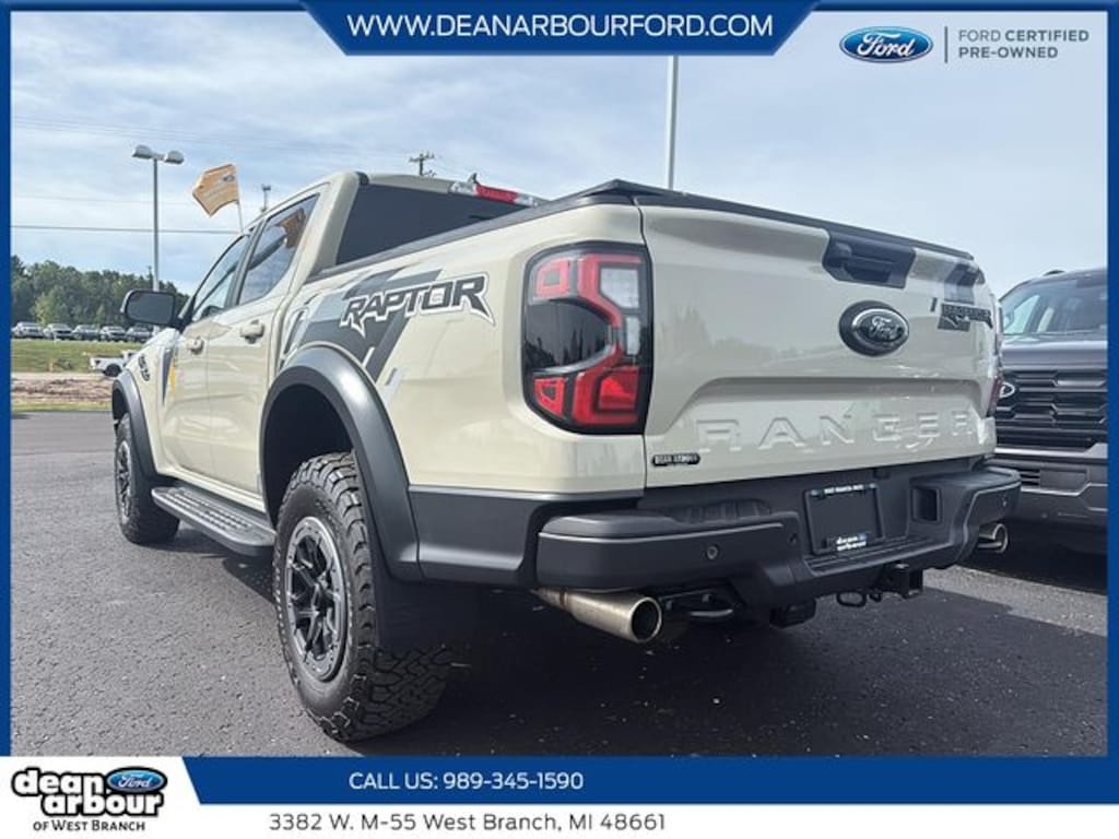 Certified 2025 Ford Ranger Raptor Truck
