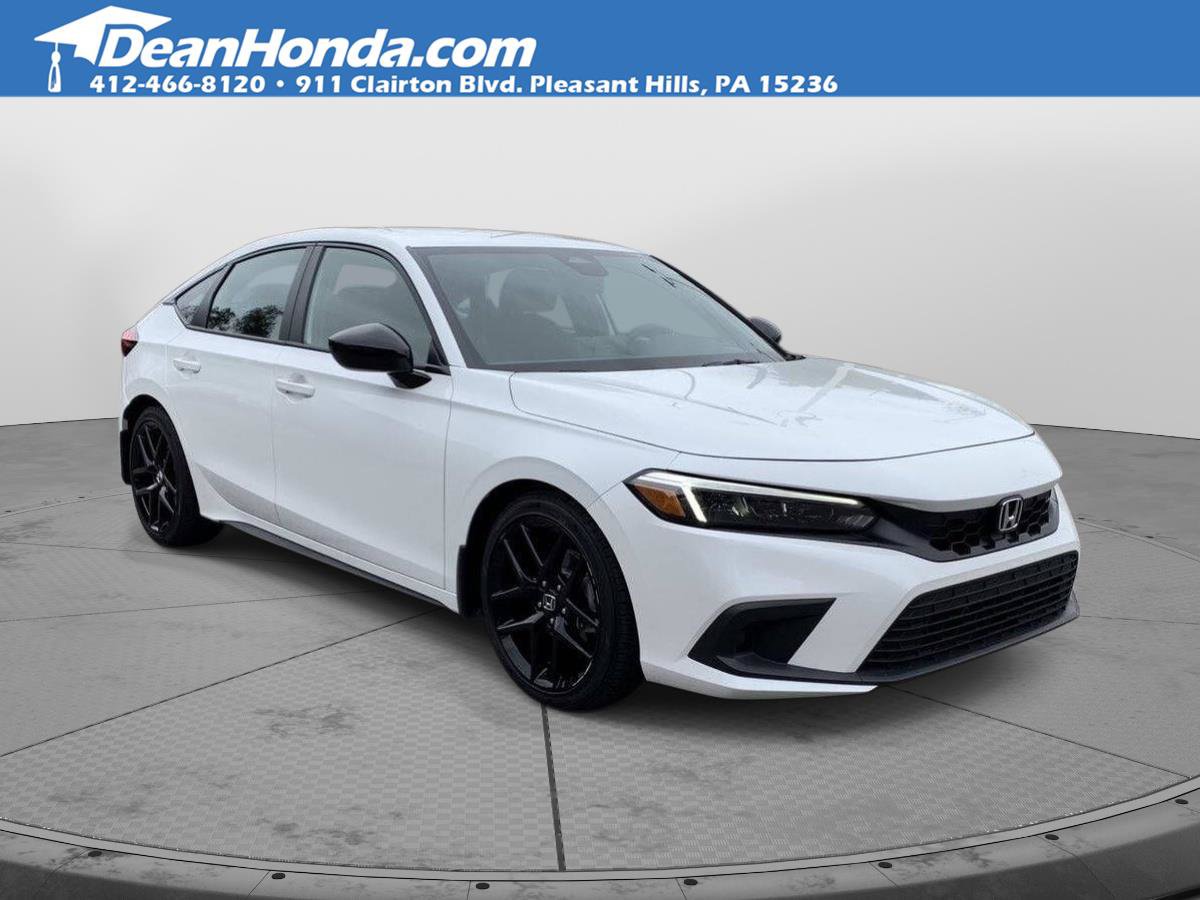 Certified 2024 Honda Civic Hatchback Sport Sport CVT