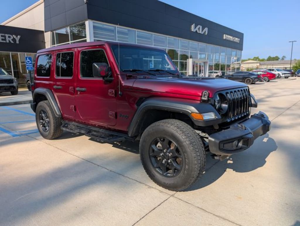 Used 2022 Jeep Wrangler Unlimited Willys SUV