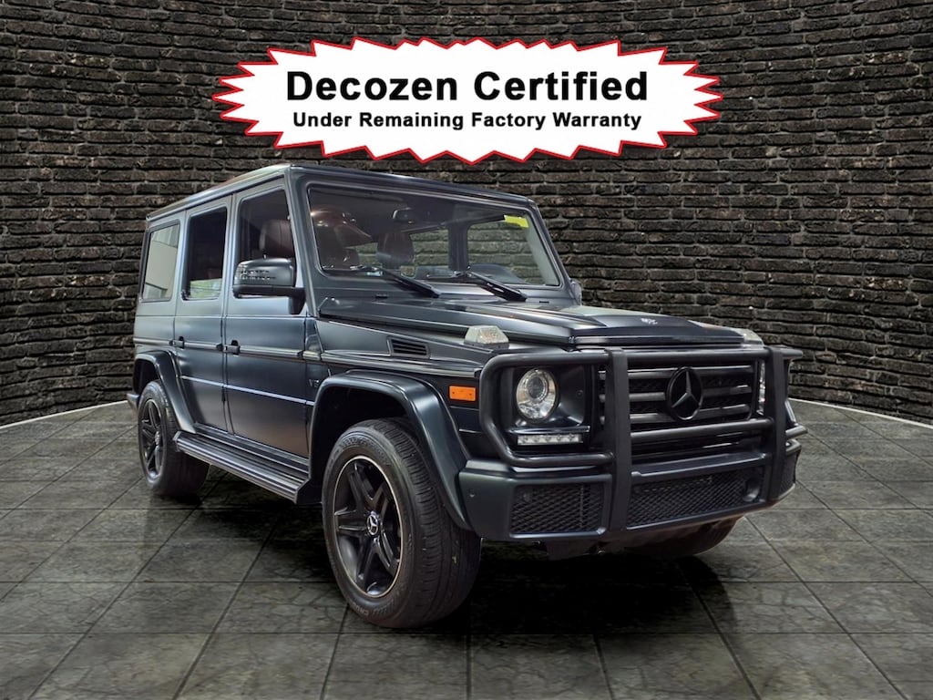 Used 2017 Mercedes-Benz G-Class G 550 AWD G 550 4MATIC SUV