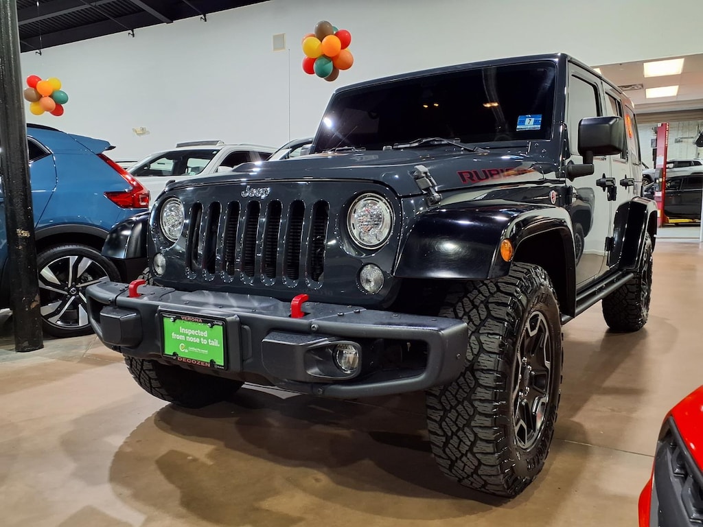 Used 2017 Jeep Wrangler Unlimited Rubicon 4x4 Rubicon SUV