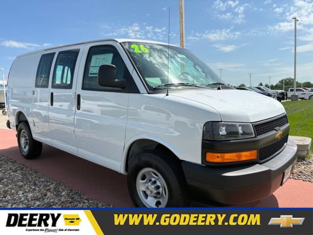 New 2026 Chevrolet Express Cargo WT Van