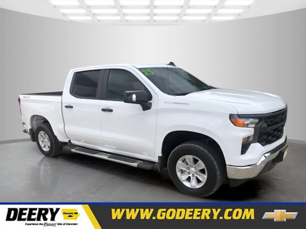 Used 2025 Chevrolet Silverado 1500 WT Truck Crew Cab