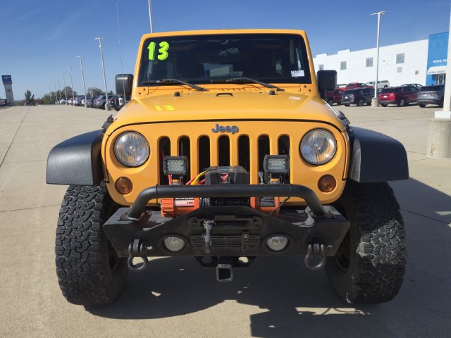 Used 2013 Jeep Wrangler Unlimited Sport with VIN 1C4BJWDGXDL553193 for sale in Pleasant Hill, IA