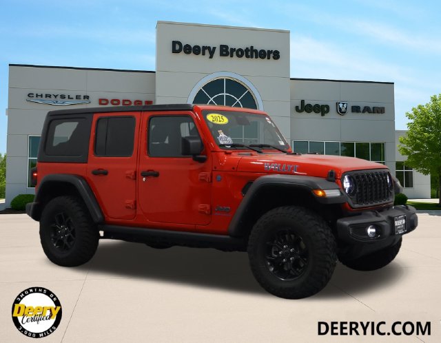 2025 Jeep Wrangler 4xe Willys 4x4 SUV
