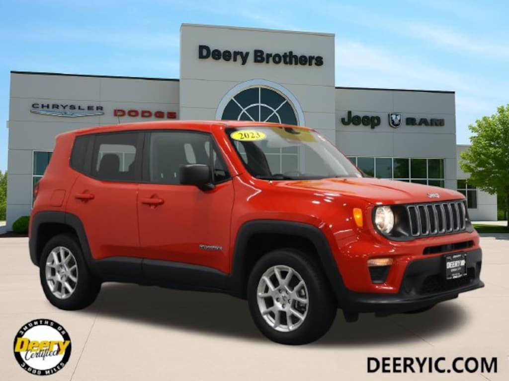 Used 2023 Jeep Renegade Latitude 4x4 SUV