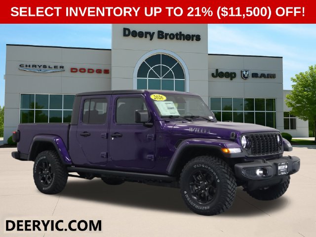 2026 Jeep Gladiator Willys Pickup