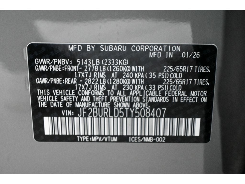 2026 Subaru Outback Wilderness - Photo 36
