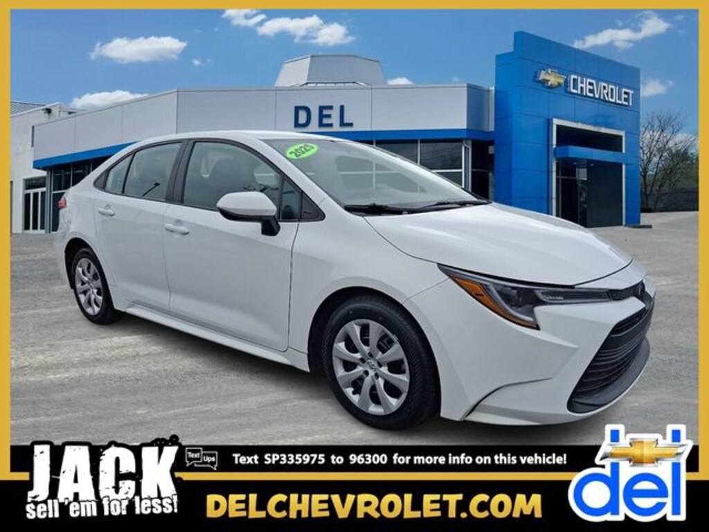 Used 2025 Toyota Corolla LE Sedan