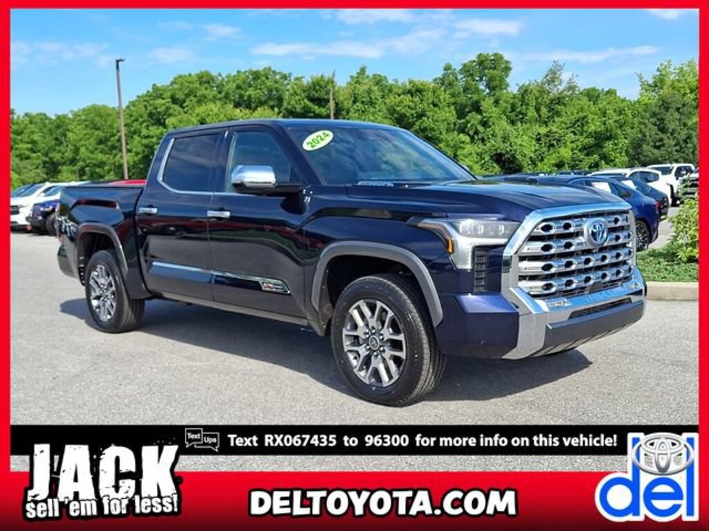 Used 2024 Toyota Tundra 4WD 1794 Edition Hybrid Truck CrewMax
