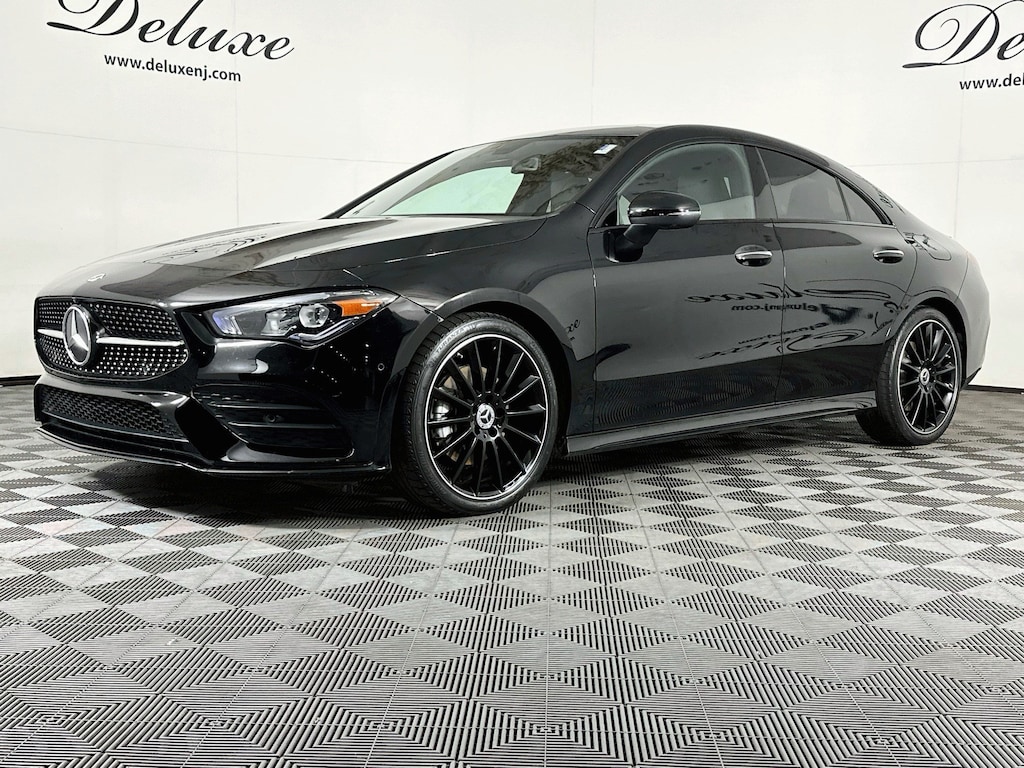 Used 2023 Mercedes-Benz CLA-Class CLA 250 AMG Line Night Premium 4MATIC Sedan,