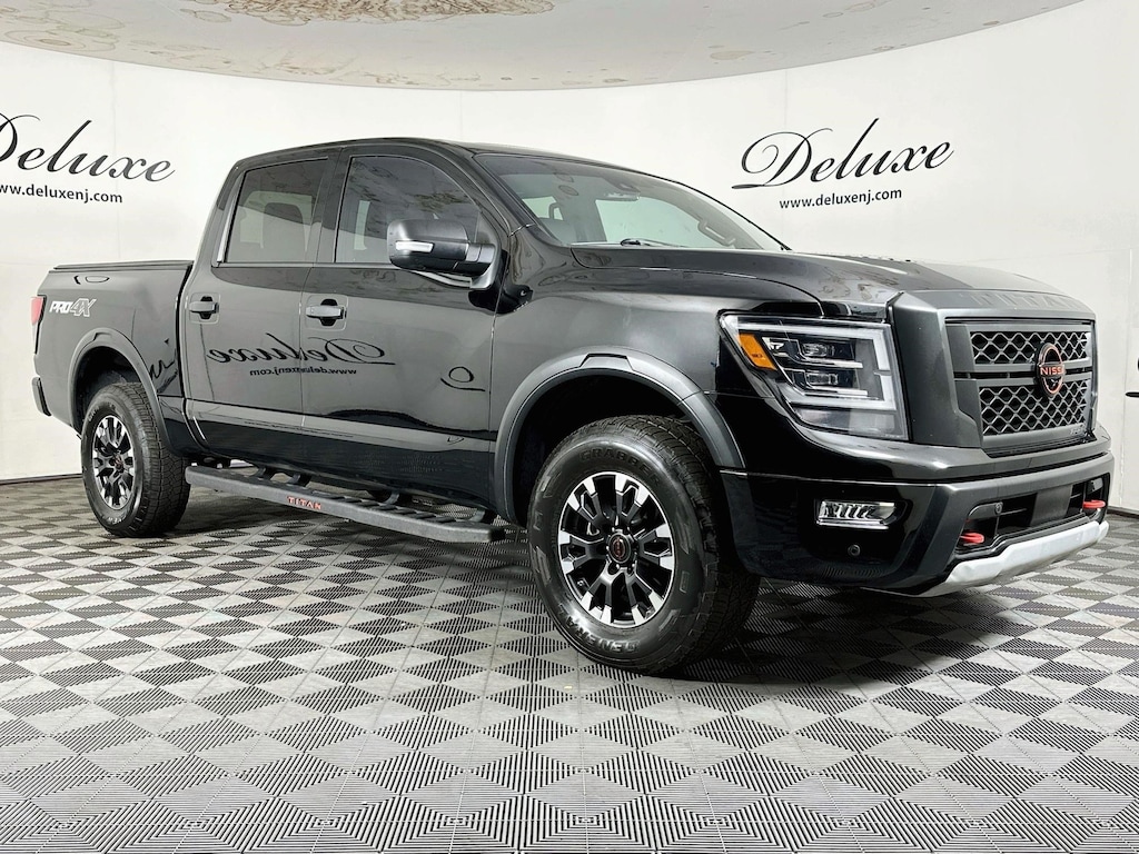 Used 2023 Nissan Titan 5.6L Endurance V8 PRO-4X 4WD Crew-Cab Pickup-Truck,