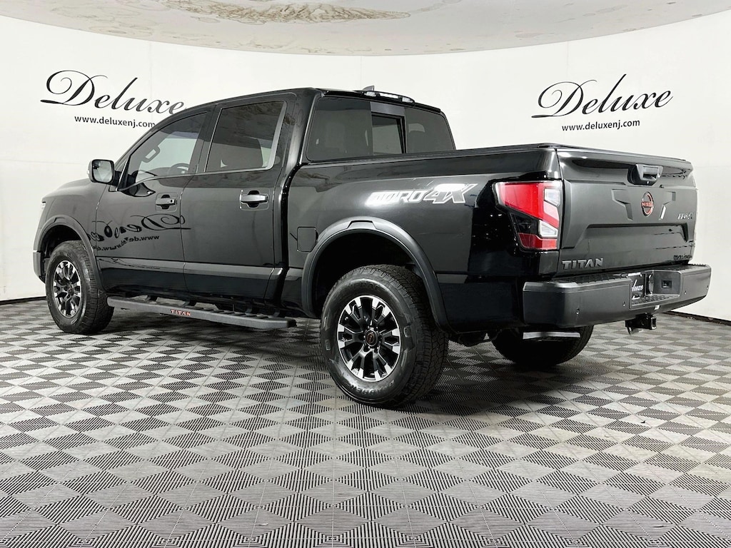 Used 2023 Nissan Titan 5.6L Endurance V8 PRO-4X 4WD Crew-Cab Pickup-Truck,