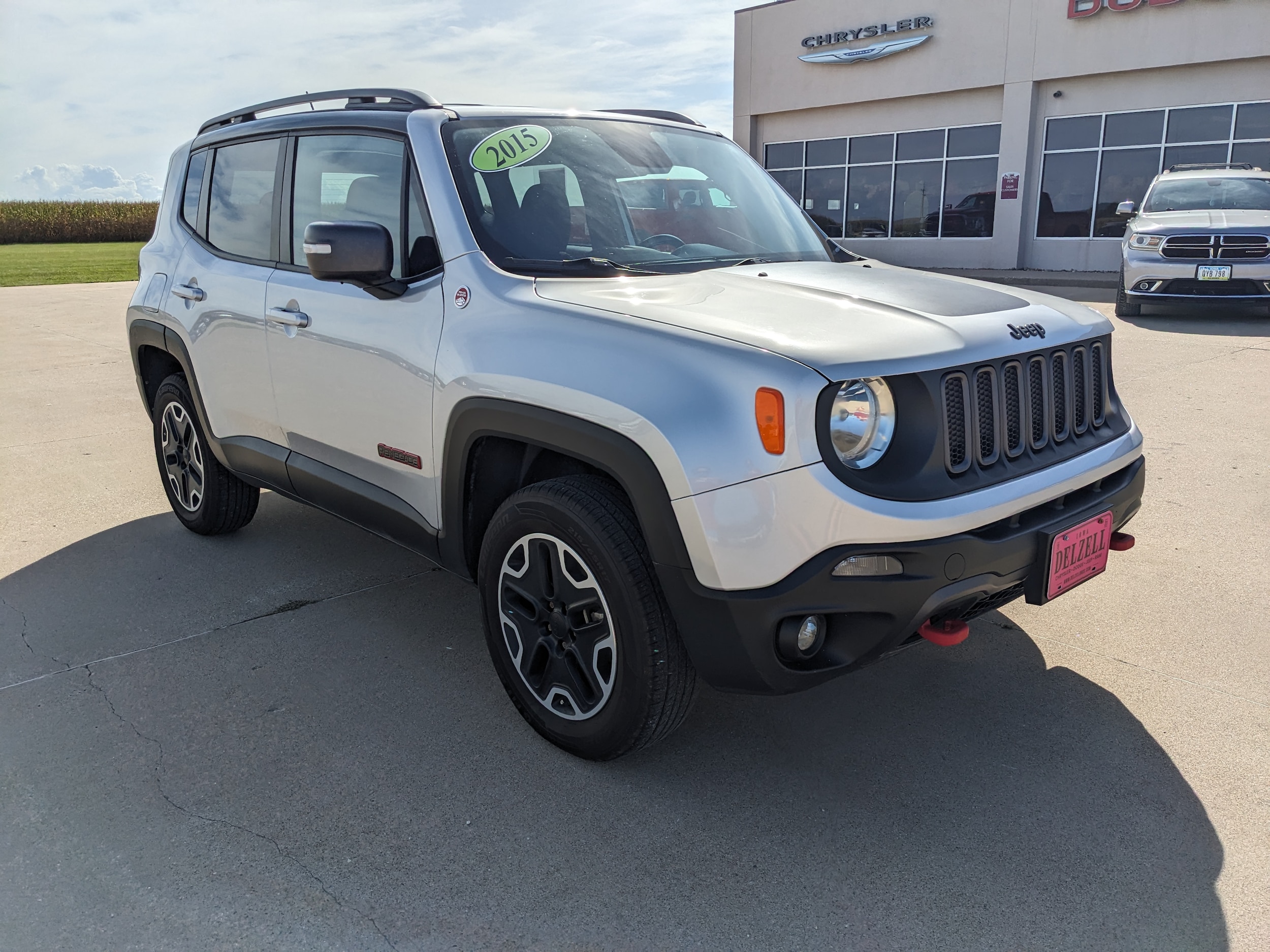 Used 2015 Jeep Renegade Trailhawk with VIN ZACCJBCT0FPB62502 for sale in Wapello, IA