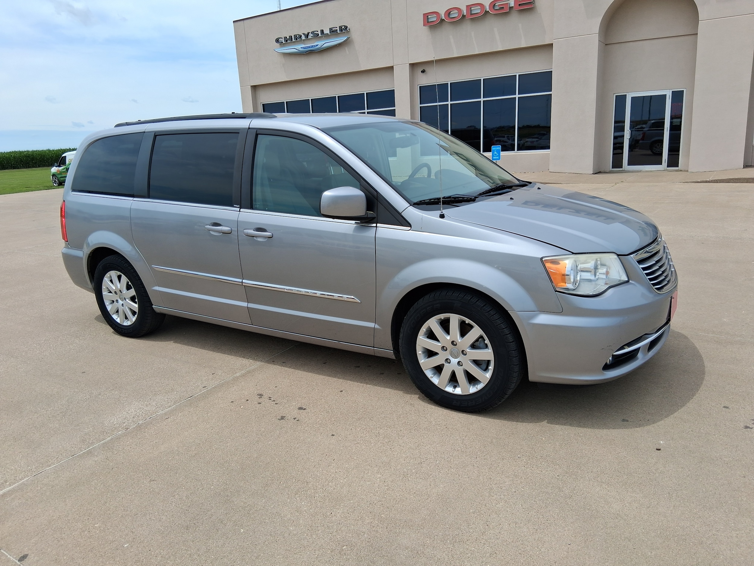 Used 2013 Chrysler Town & Country Touring with VIN 2C4RC1BG7DR605708 for sale in Wapello, IA