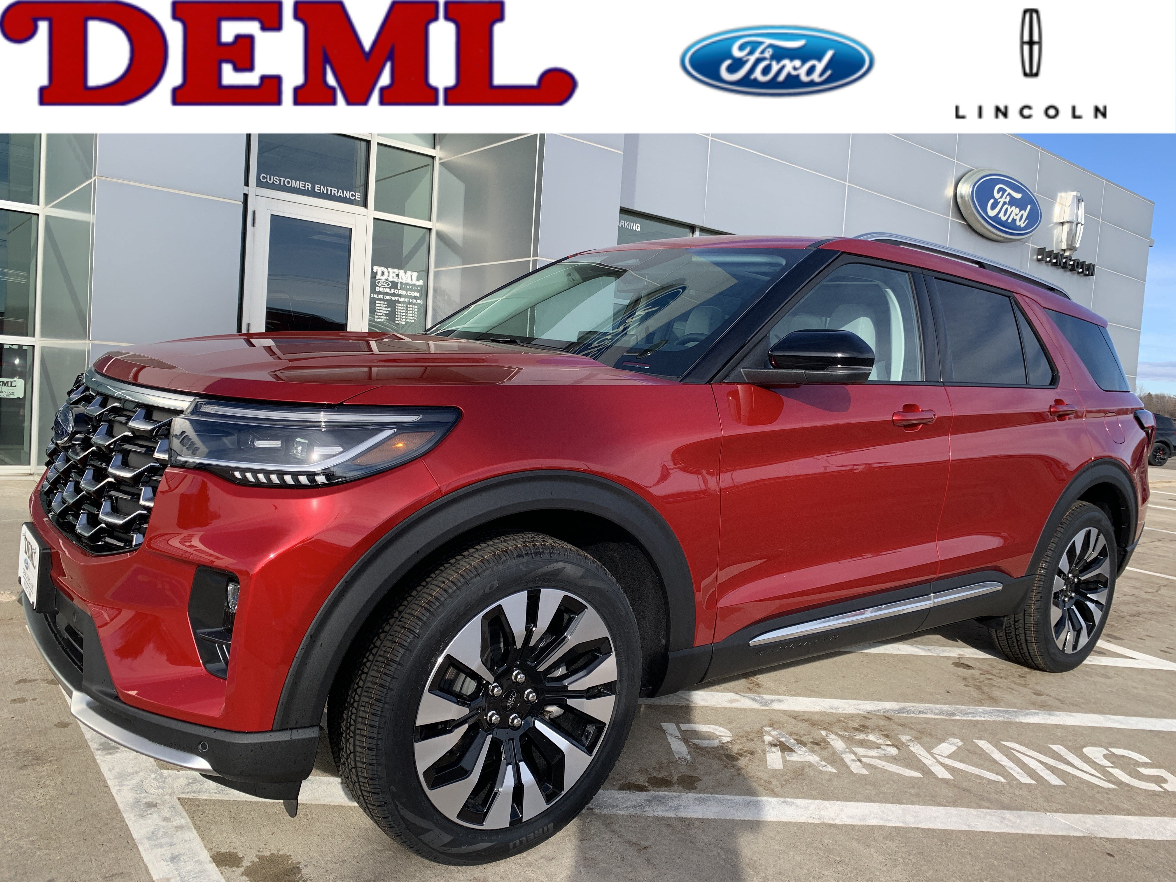 2026 Ford Explorer Platinum 4x4 SUV