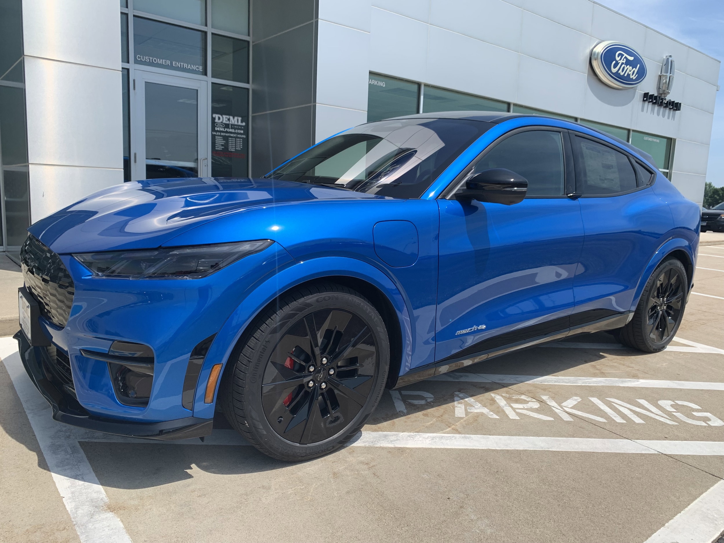 Used 2025 Ford Mustang Mach-E GT AWD with VIN 3FMTK4SX8SMA25958 for sale in Waseca, MN