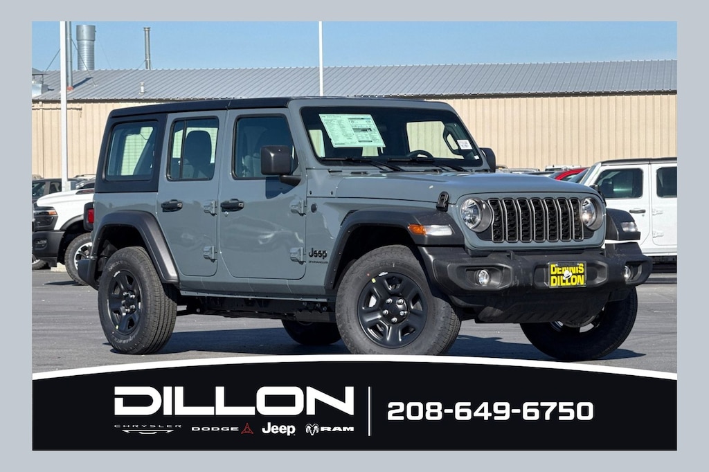 New 2026 Jeep Wrangler 4-DOOR SPORT Sport Utility