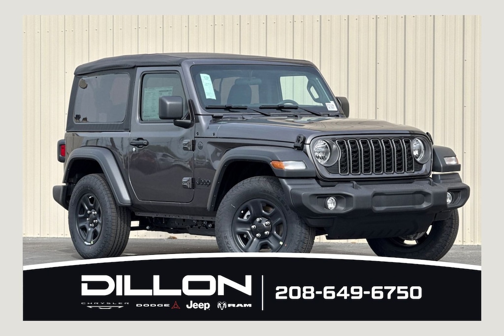New 2026 Jeep Wrangler 2-DOOR SPORT Sport Utility