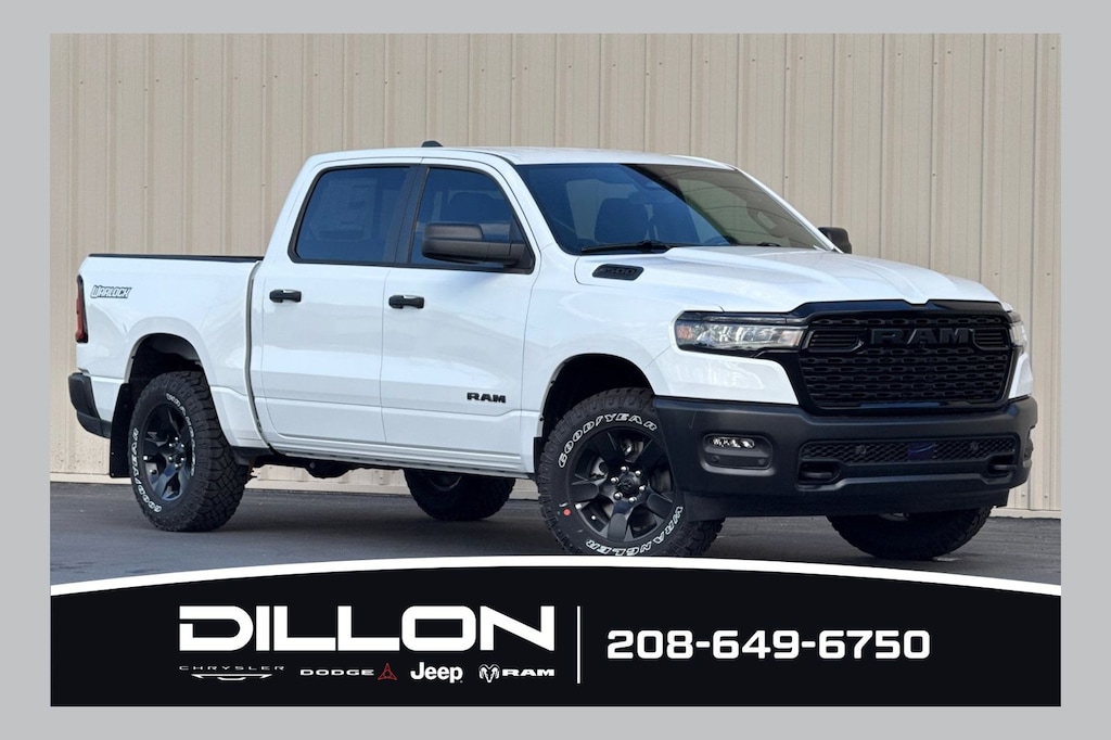 New 2026 Ram 1500 WARLOCK CREW CAB 4X4 5'7 BOX Pickup