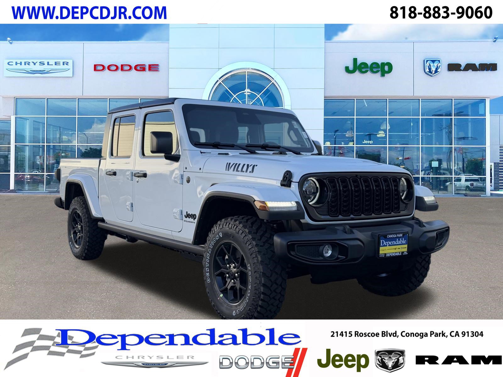 2026 Jeep Gladiator WILLYS 4X4 Pickup