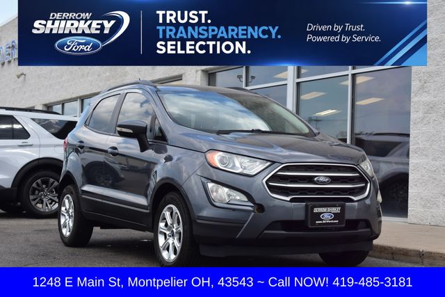 Used 2020 Ford EcoSport SE with MOONROOF and NAVIGATION SUV in Montpelier OH