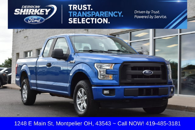 Bargain Used 2016 Ford F-150 XL Sport with TRAILER TOW and SPRAY IN BEDLINER Truck in Montpelier OH