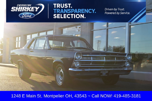 Bargain Used 1967 Ford Fairlane 2DR Coupe Coupe in Montpelier OH