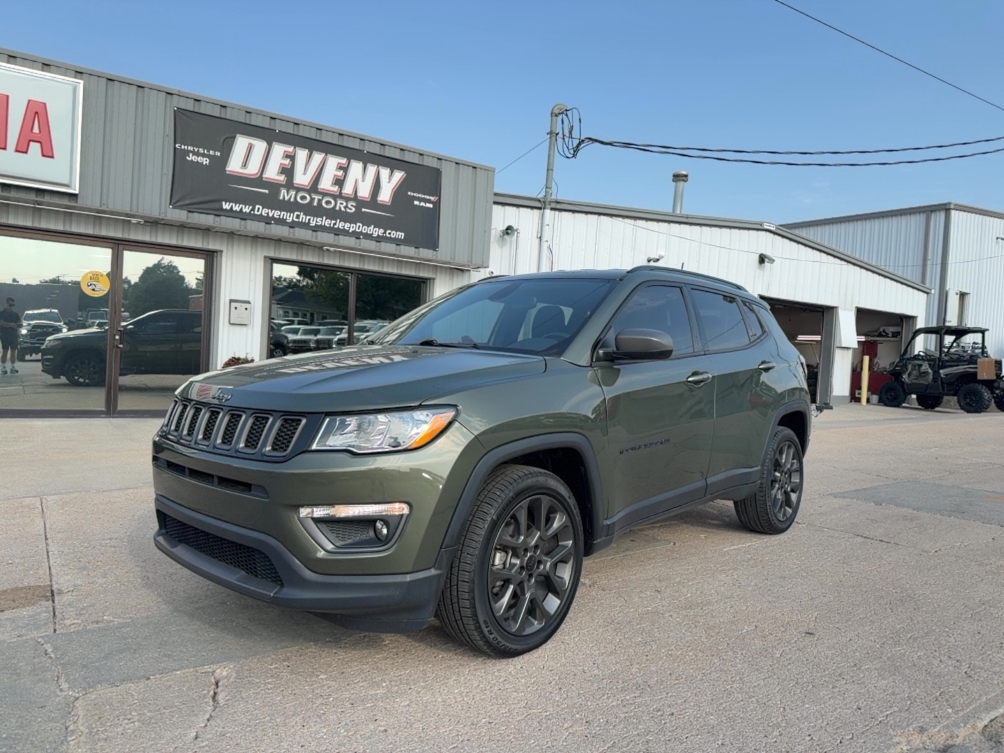 Used 2021 Jeep Compass 80th Spec. Edition with VIN 3C4NJDEB7MT532696 for sale in McCook, NE
