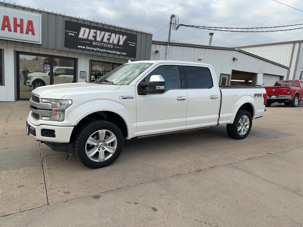 Used 2018 Ford F-150 Platinum Truck SuperCrew Cab