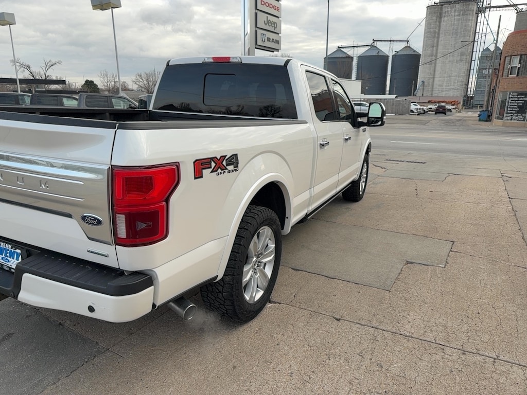Used 2018 Ford F-150 Platinum Truck SuperCrew Cab