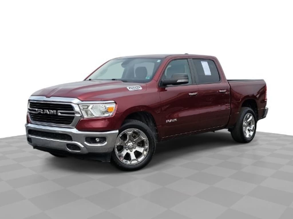 Used 2020 Ram 1500 Big Horn Crew Cab 4x4 57 Box Truck