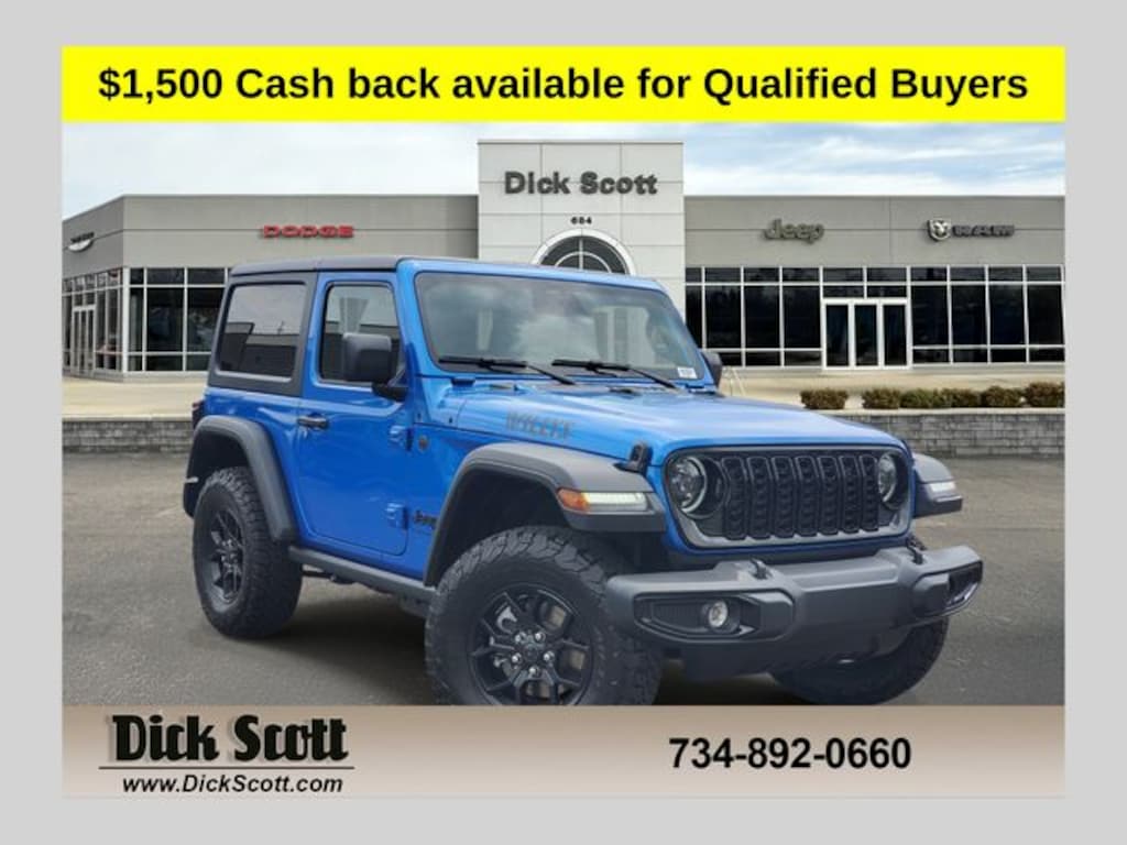 New 2026 Jeep Wrangler Sport Sport Utility