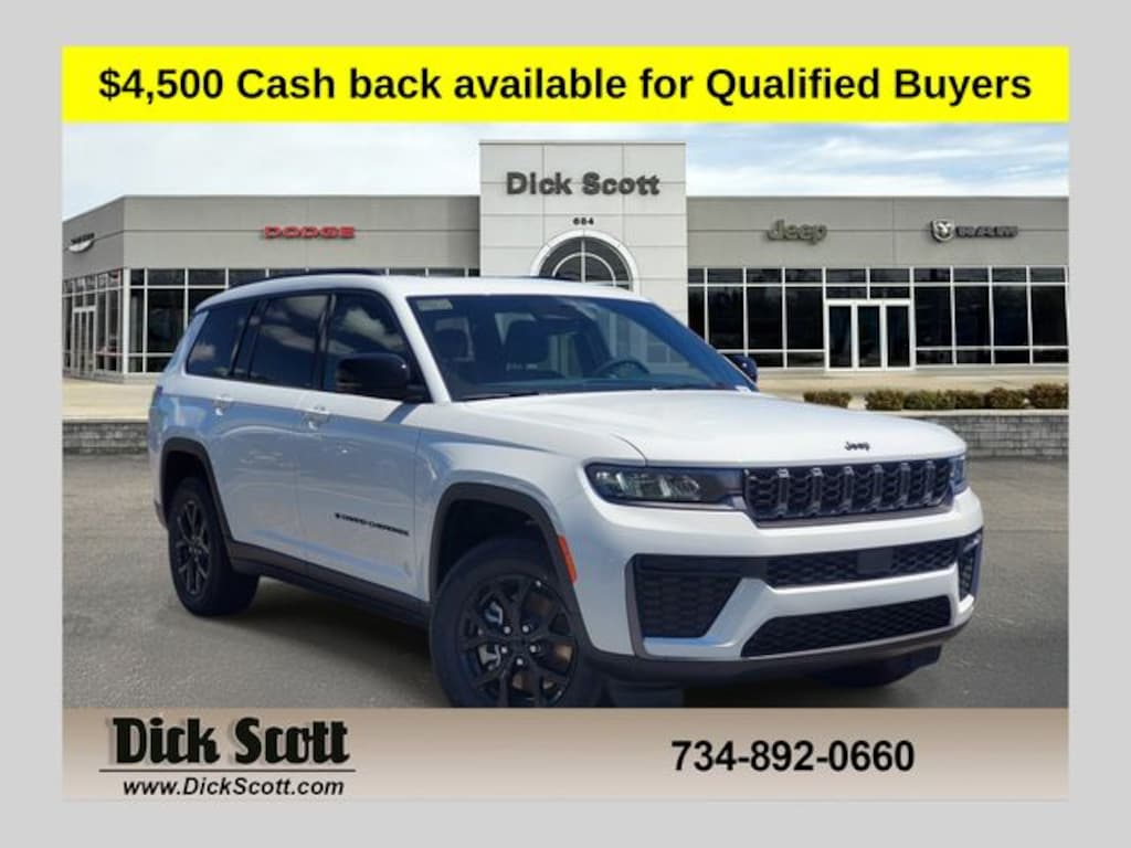 New 2026 Jeep Grand Cherokee L Laredo Sport Utility