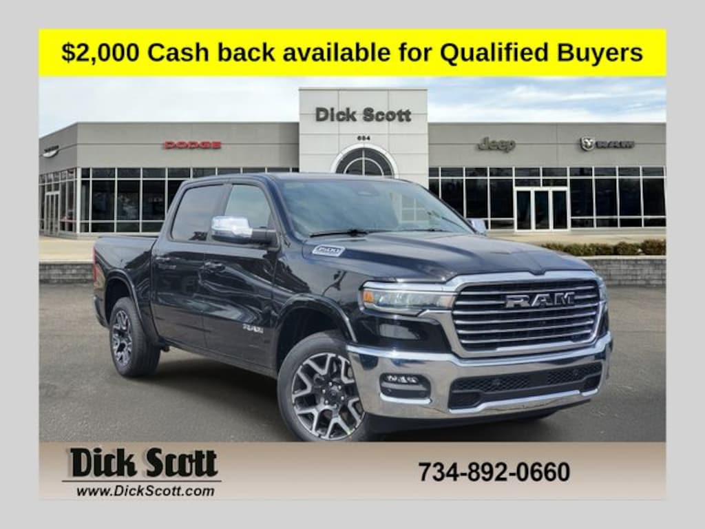 New 2026 Ram 1500 Laramie Pickup