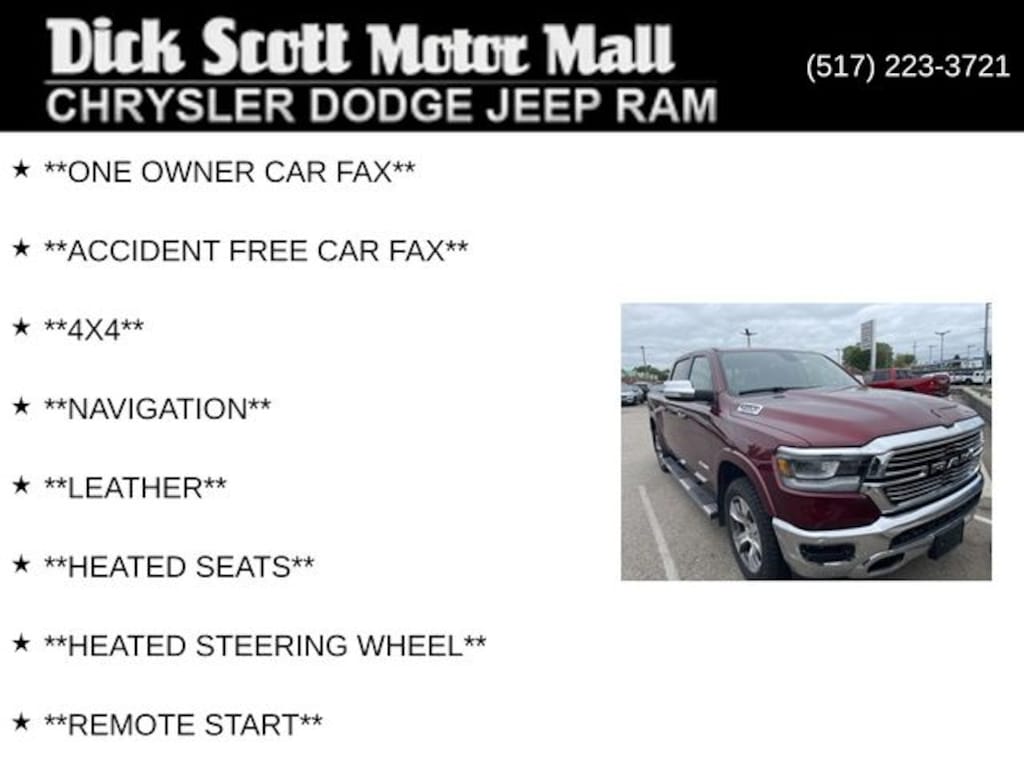 Used 2020 Ram 1500 Laramie Truck