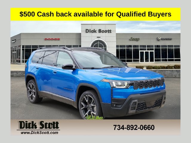 New 2026 Jeep Cherokee Overland Sport Utility