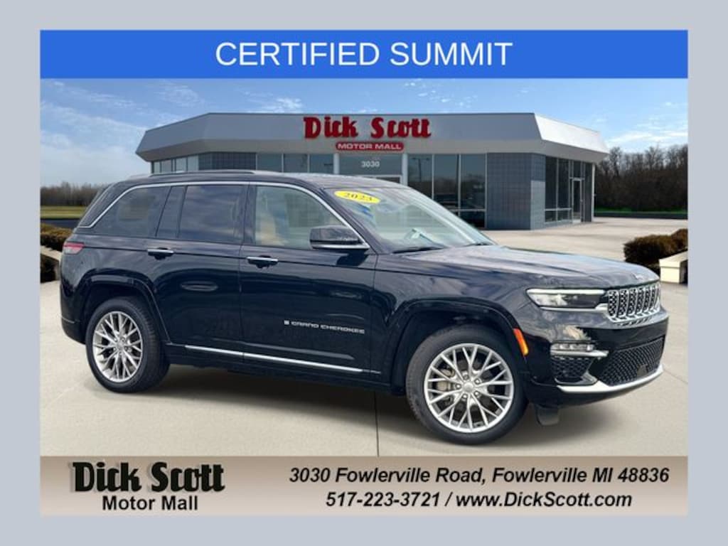 Certified 2023 Jeep Grand Cherokee Summit SUV