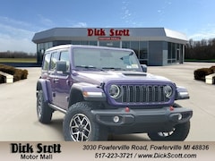 New 2026 Jeep Wrangler Rubicon Sport Utility for sale in Fowlerville MI