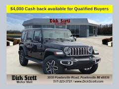 New 2026 Jeep Wrangler Sahara Sport Utility for sale in Fowlerville MI