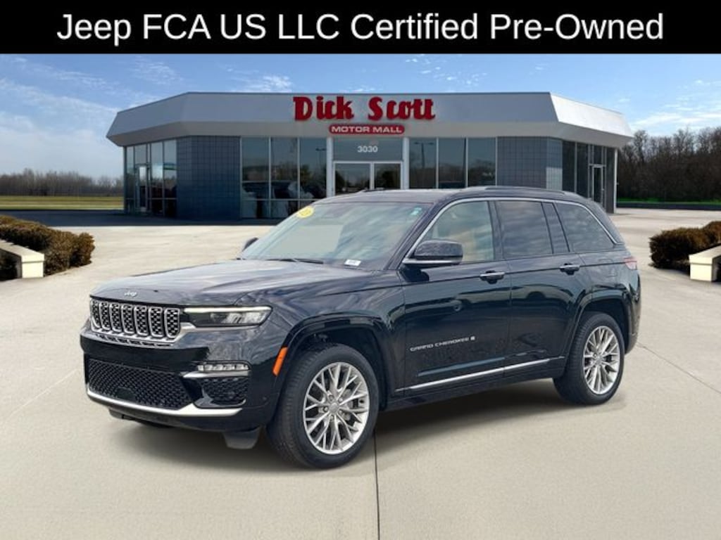 Certified 2023 Jeep Grand Cherokee Summit SUV