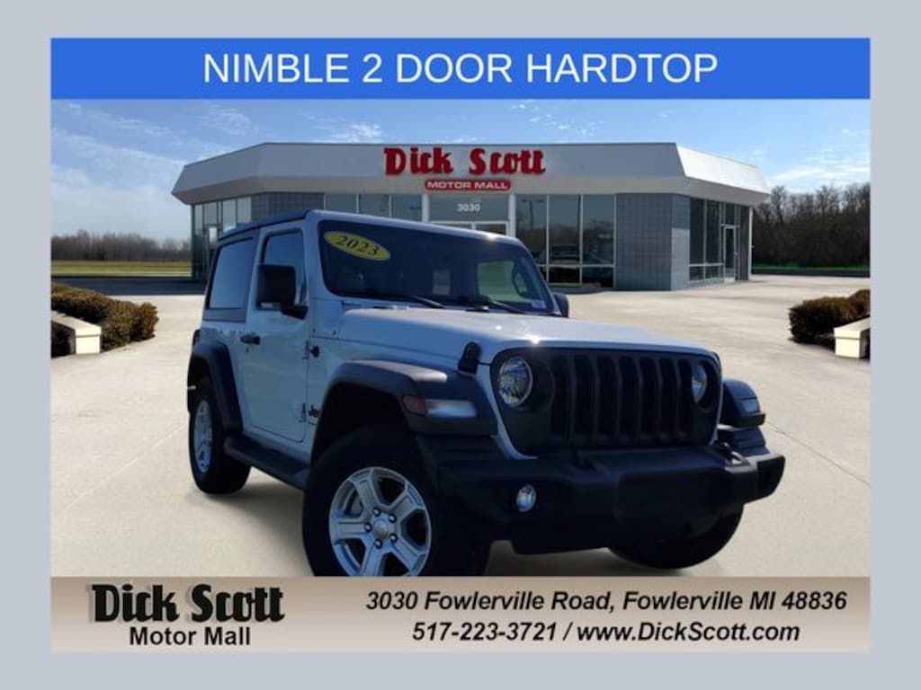 Used 2023 Jeep Wrangler Sport S SUV
