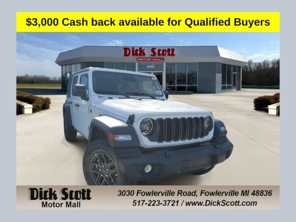 New 2026 Jeep Wrangler Sport Sport Utility
