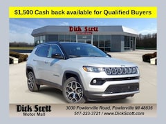 New 2026 Jeep Compass Limited Sport Utility for sale near East Lansing
