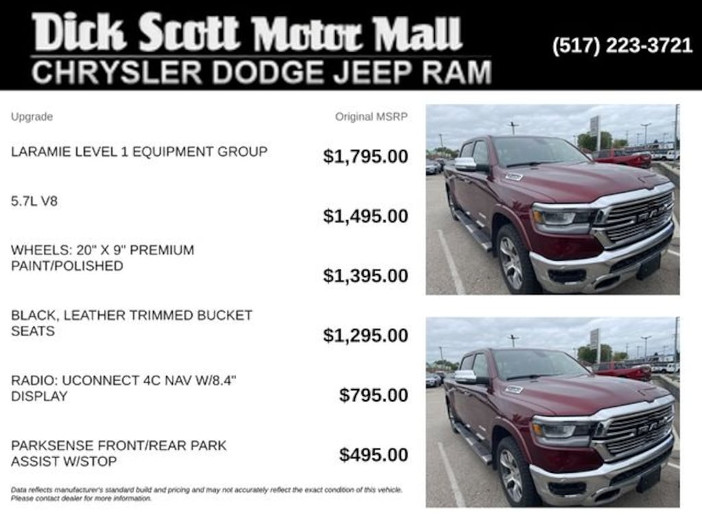 Used 2020 Ram 1500 Laramie Truck