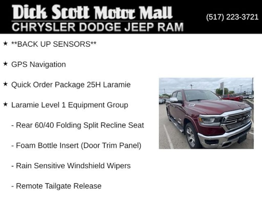 Used 2020 Ram 1500 Laramie Truck