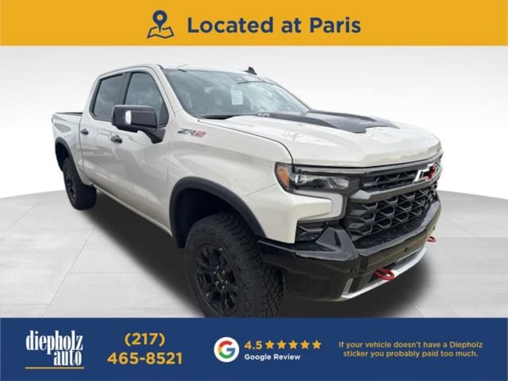 New 2026 Chevrolet Silverado 1500 ZR2 Truck