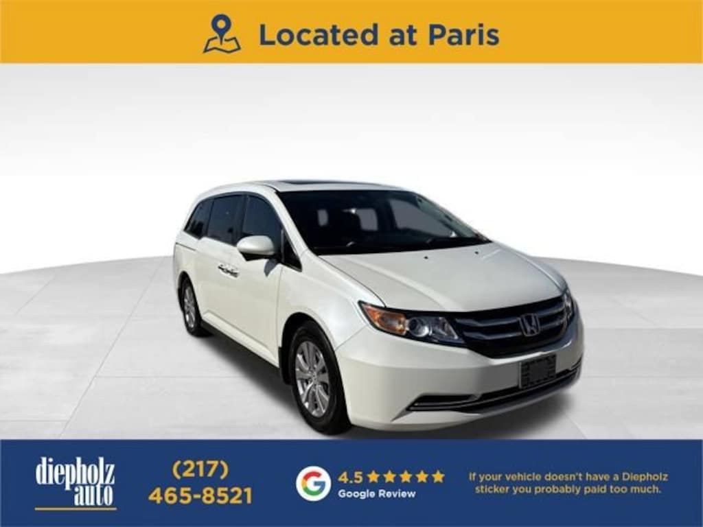 Used 2016 Honda Odyssey EX-L Van Passenger Van
